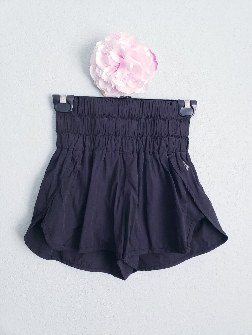 Free People Movement The Way Home Black Shorts